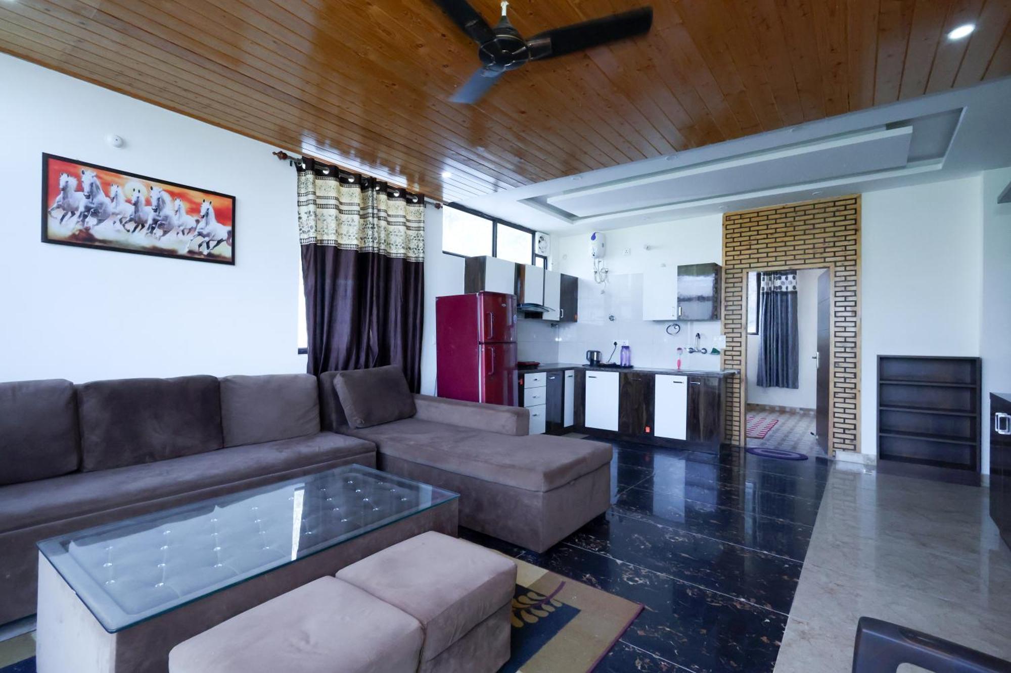 Cozy Heavenn 2Bhk I Kasauli I Mountain View 93O68I282O Apartment Exterior photo