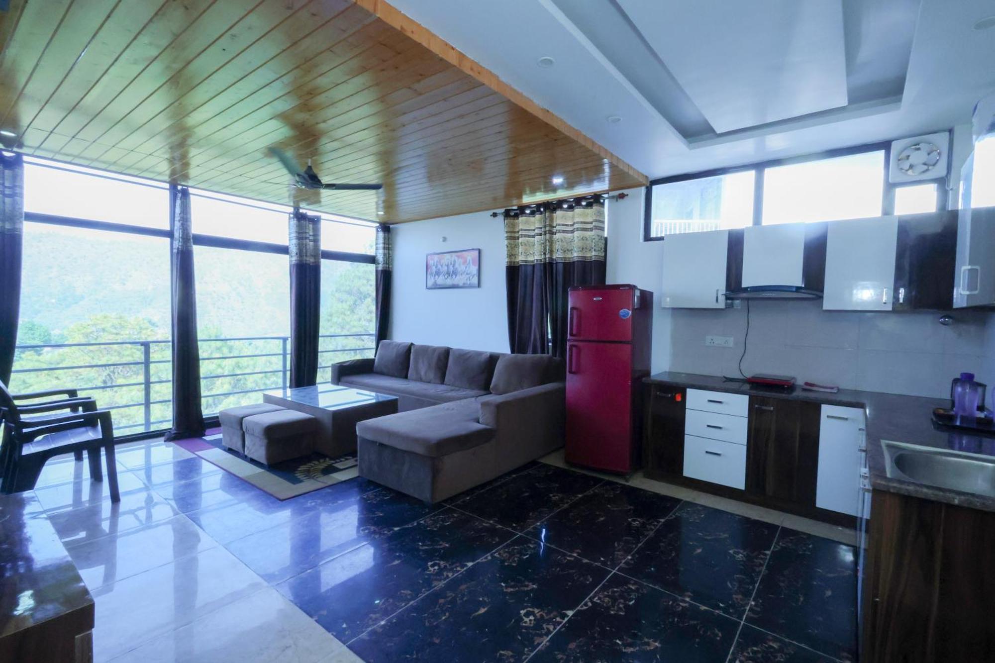 Cozy Heavenn 2Bhk I Kasauli I Mountain View 93O68I282O Apartment Exterior photo